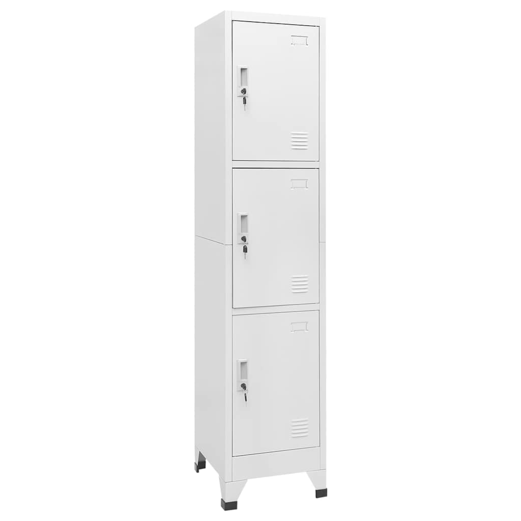 Lukustatav hoiukapp 3 sektsiooniga 38 x 45 x 180 cm