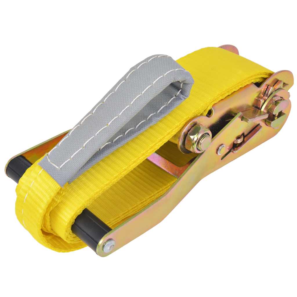Slackline 15 m x 50 mm 150 kg kollane