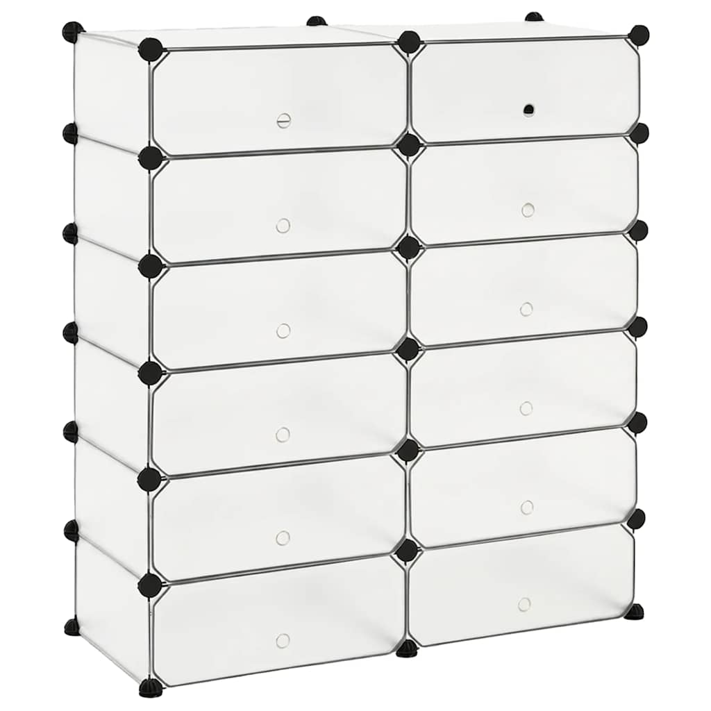 12 riiuliga kingakapp, valge