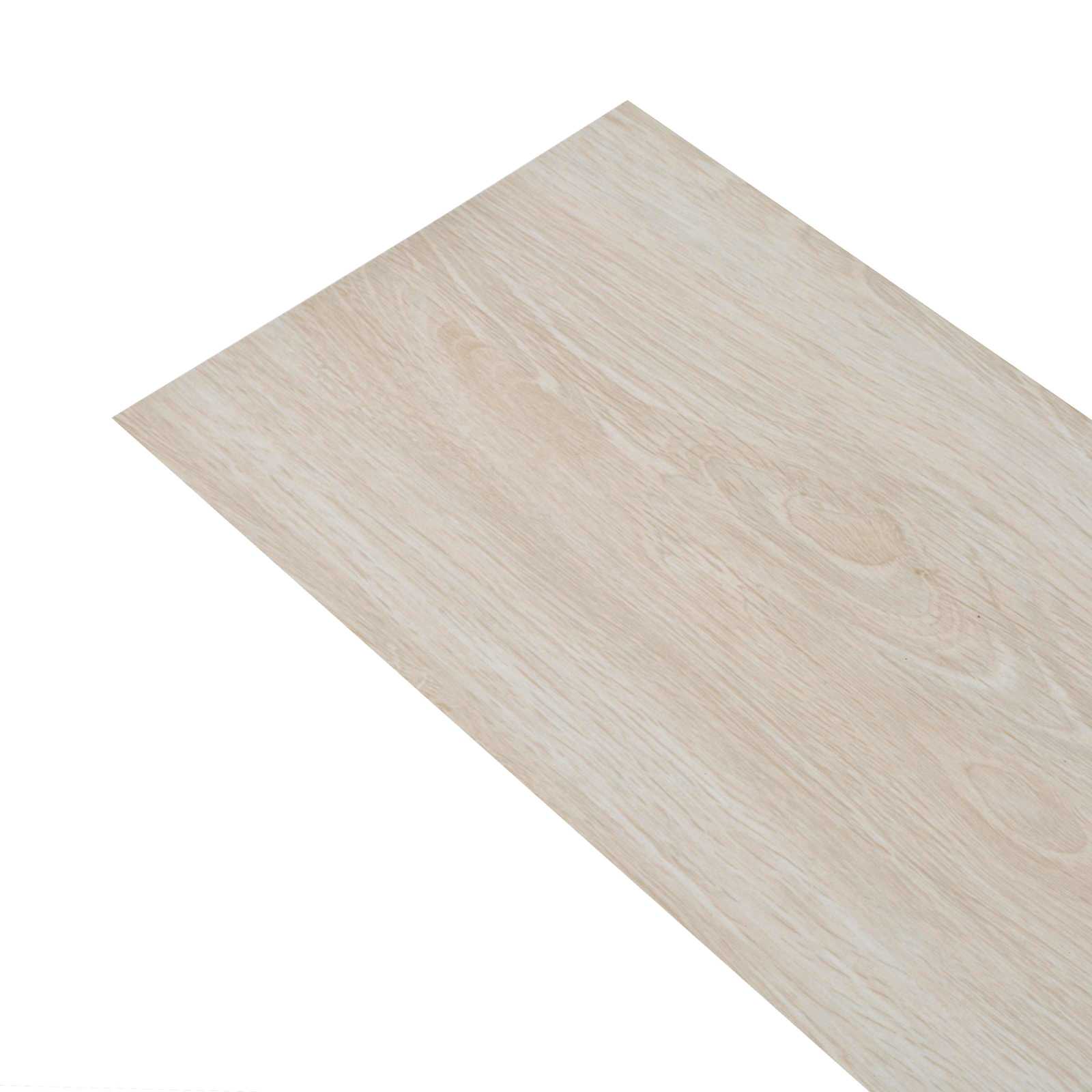 Põrandaplaadid Klassikaline tammevalge 5,02 m² 36 tk PVC