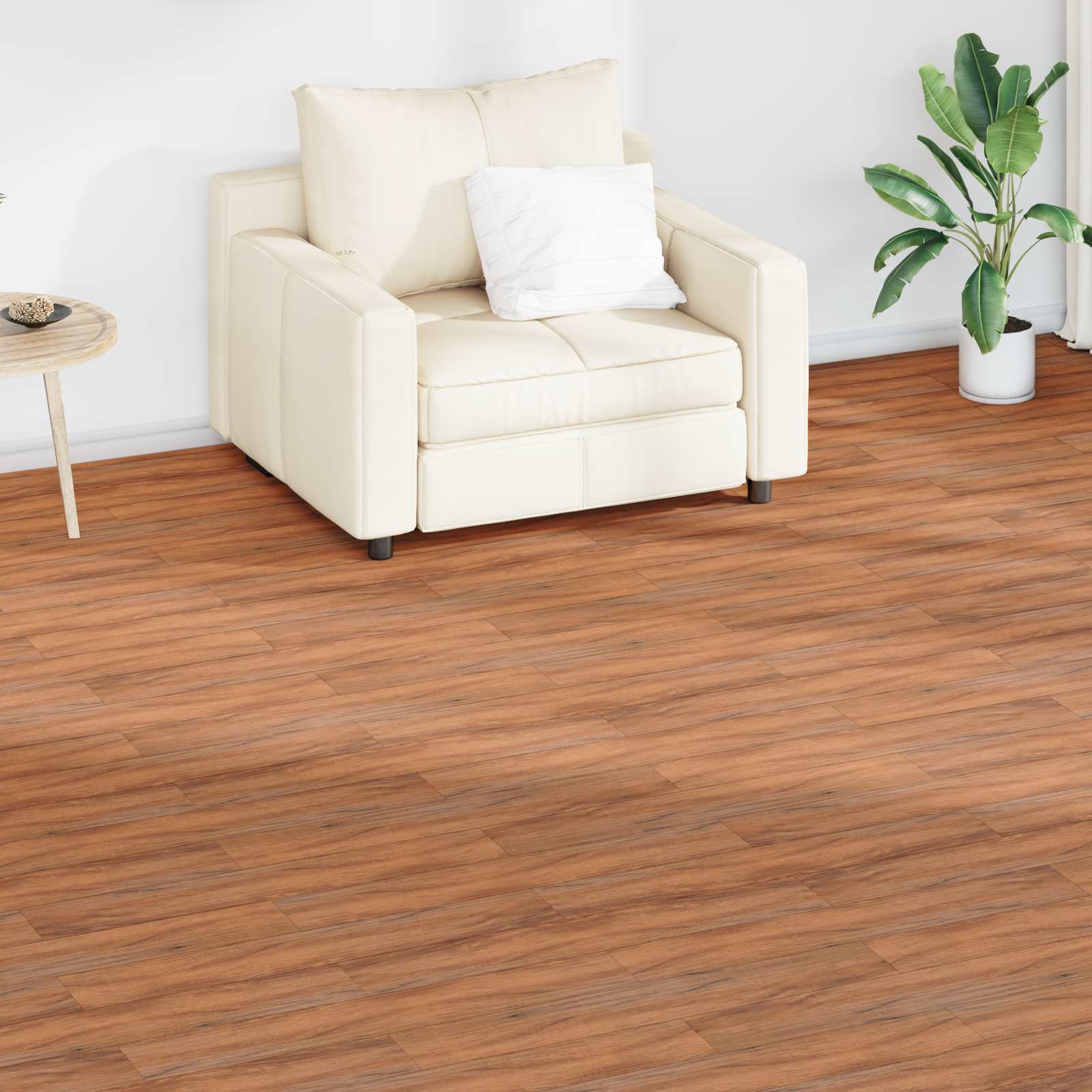 Põrandaplaadid Naturaalne 5,02 m² 36 tk PVC