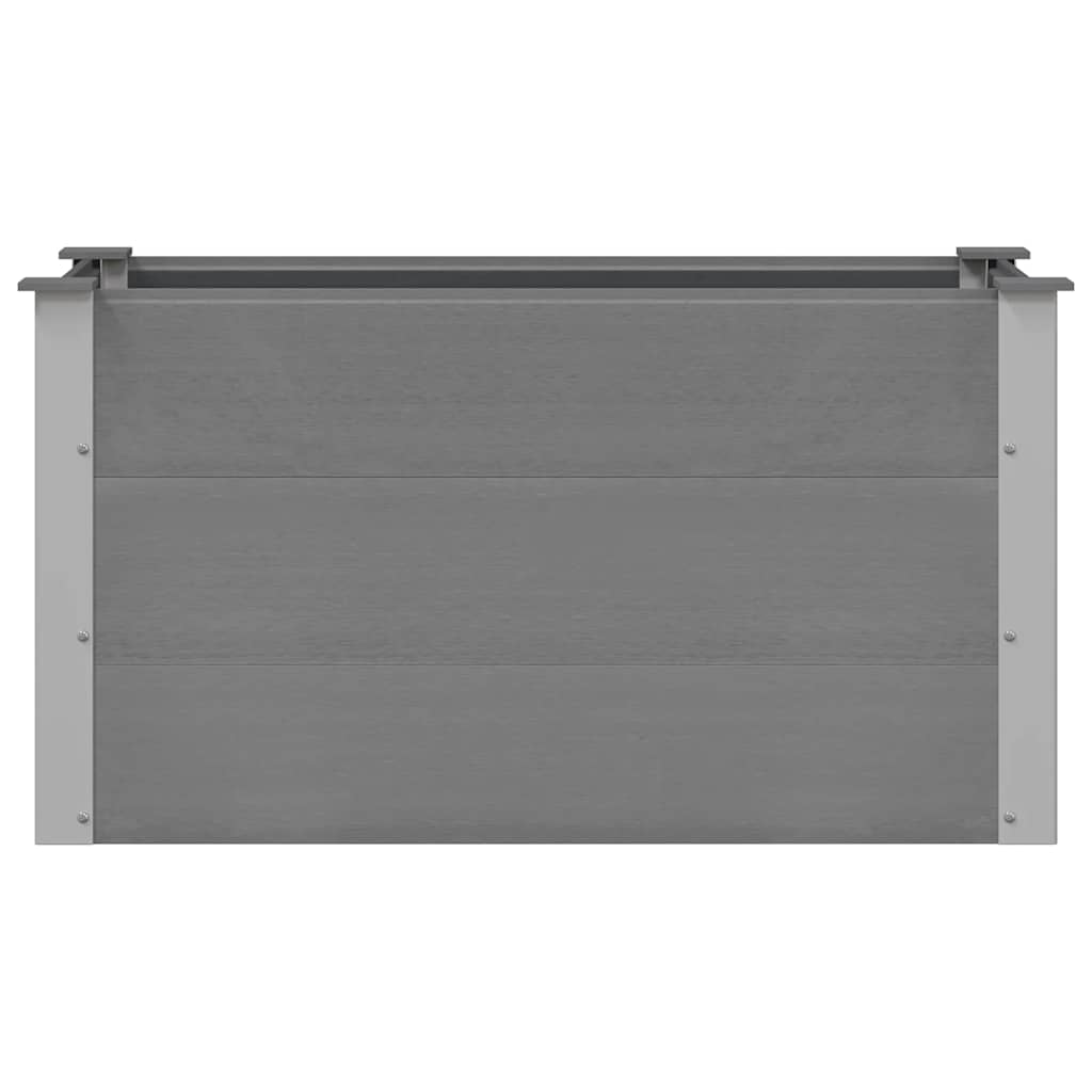 Aia taimelava puidu-plasti segust, 100 x 50 x 54 cm, hall
