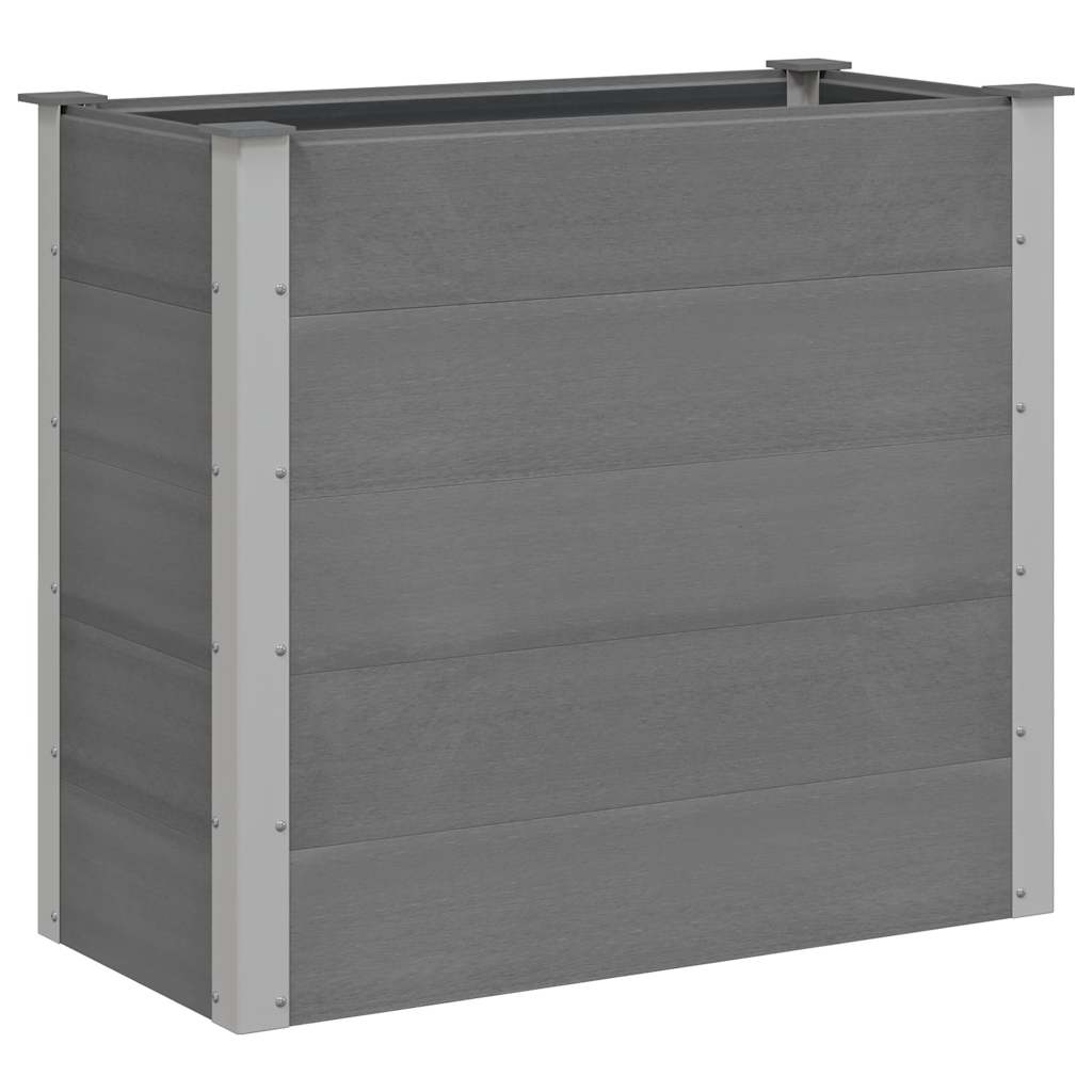 Aia taimelava puidu-plasti segust, 100 x 50 x 91 cm, hall