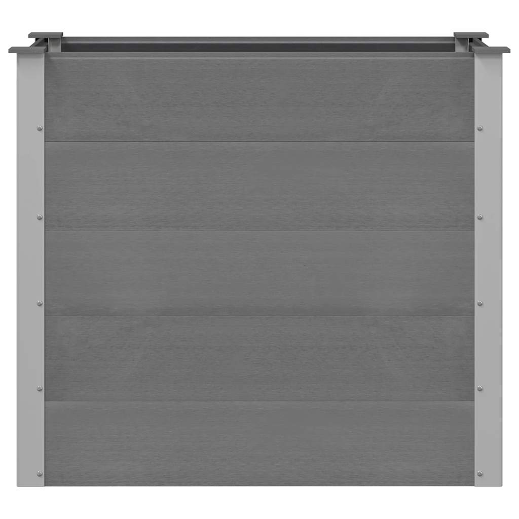 Aia taimelava puidu-plasti segust, 100 x 50 x 91 cm, hall