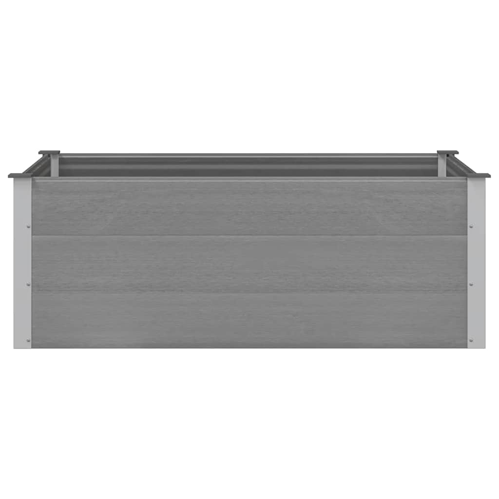 Aia taimelava puidu-plasti segust, 150 x 100 x 54 cm, hall