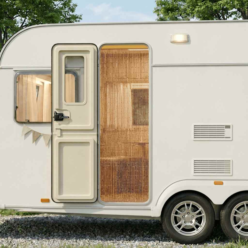 Putukavõrk uksekardin matkaautole, bambus 56 x 185 cm