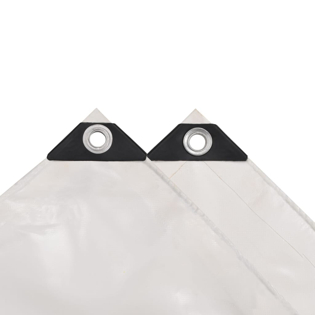 Present, 650 g/m² 3 x 5 m, valge