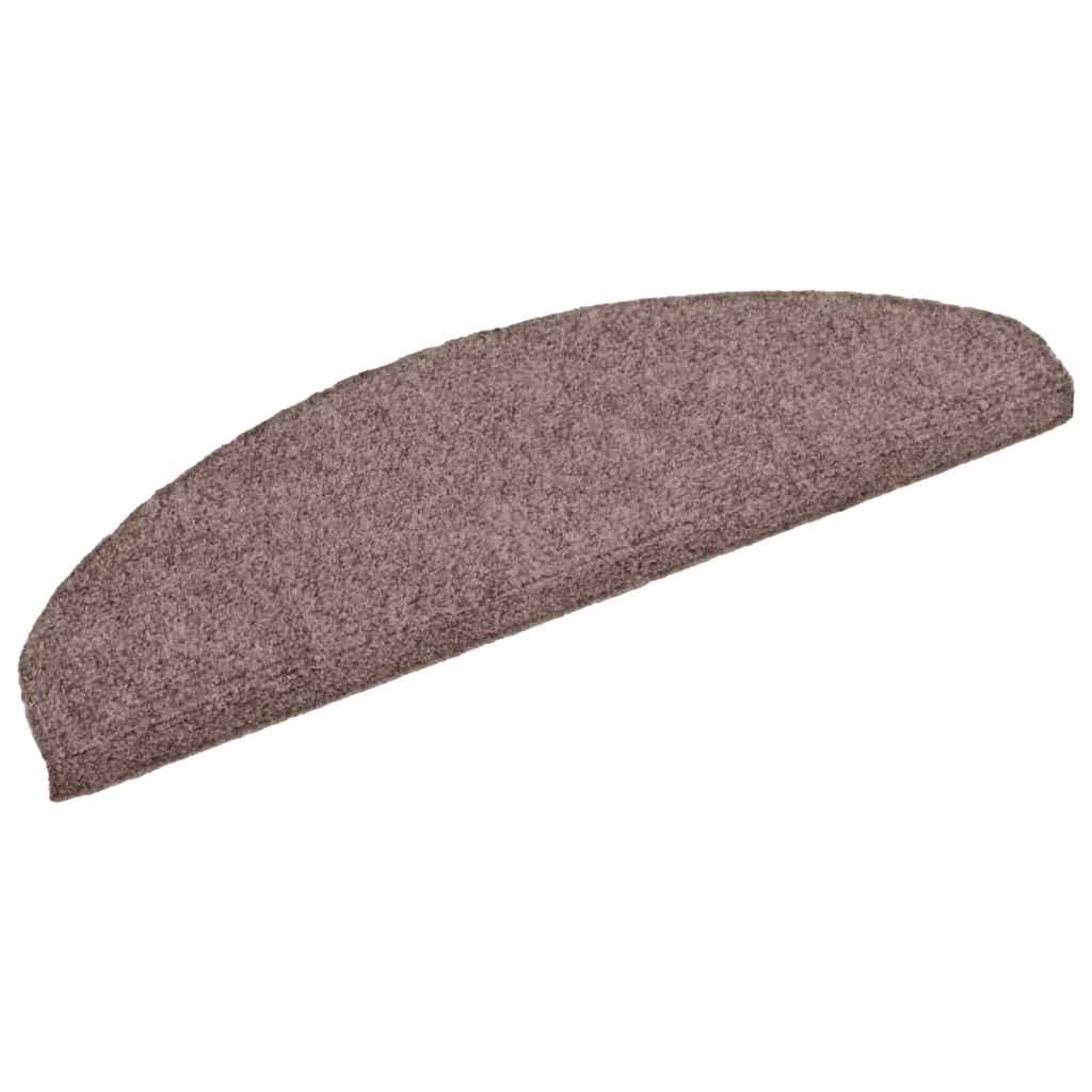 Isekleepuvad trepimatid, 15 tk, 65 x 21 x 4 cm, helepruun, poolringikujulised, suured