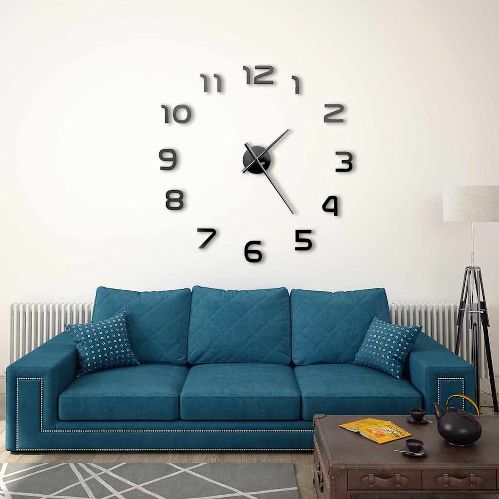 3D seinakell, modernne disain, 100 cm XXL must