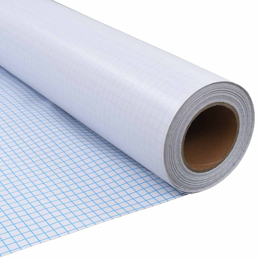 Aknakile, jäätunud, hall, 0,9 x 50 m, PVC
