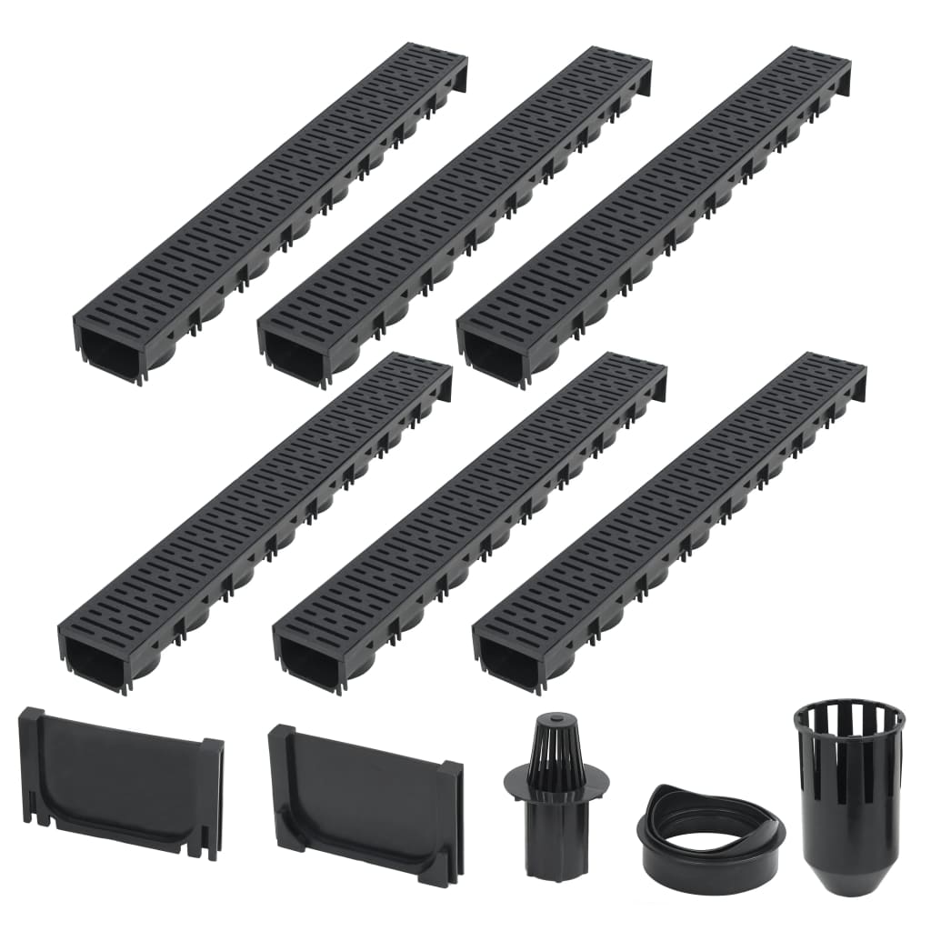 Äravooluavad 6 tk, plast, 6 m