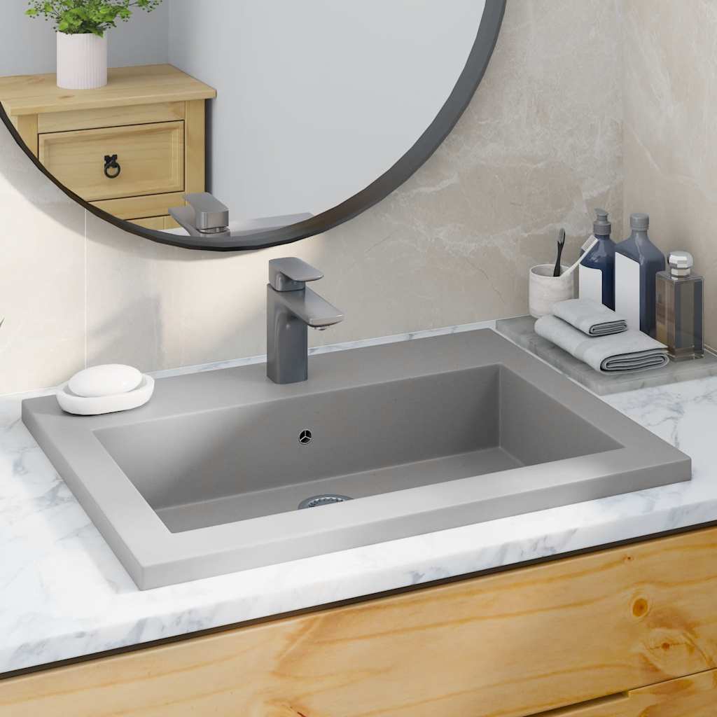 Graniidist valamu 600 x 450 x 120 mm hall