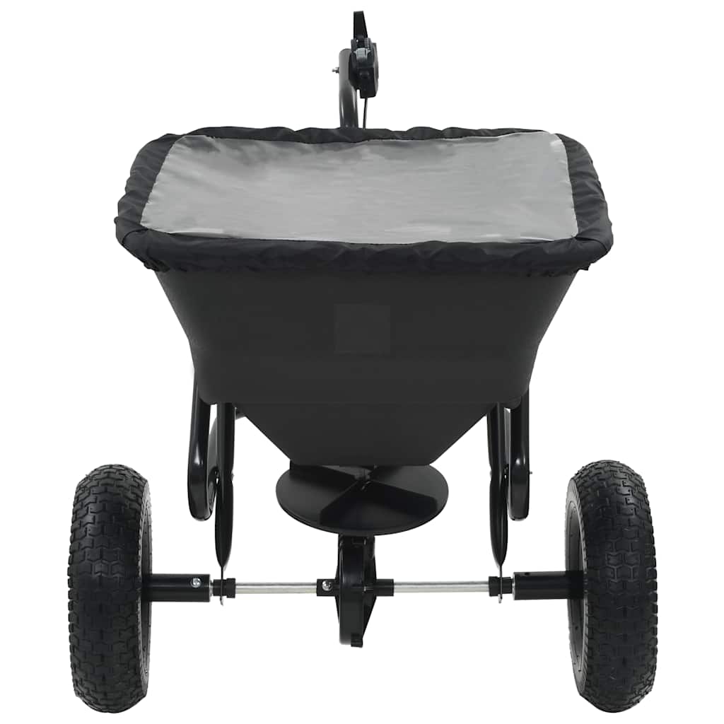 Järeltõmmatav soolalaotur, PVC ja teras, 125 x 74 x 79 cm, 45 l