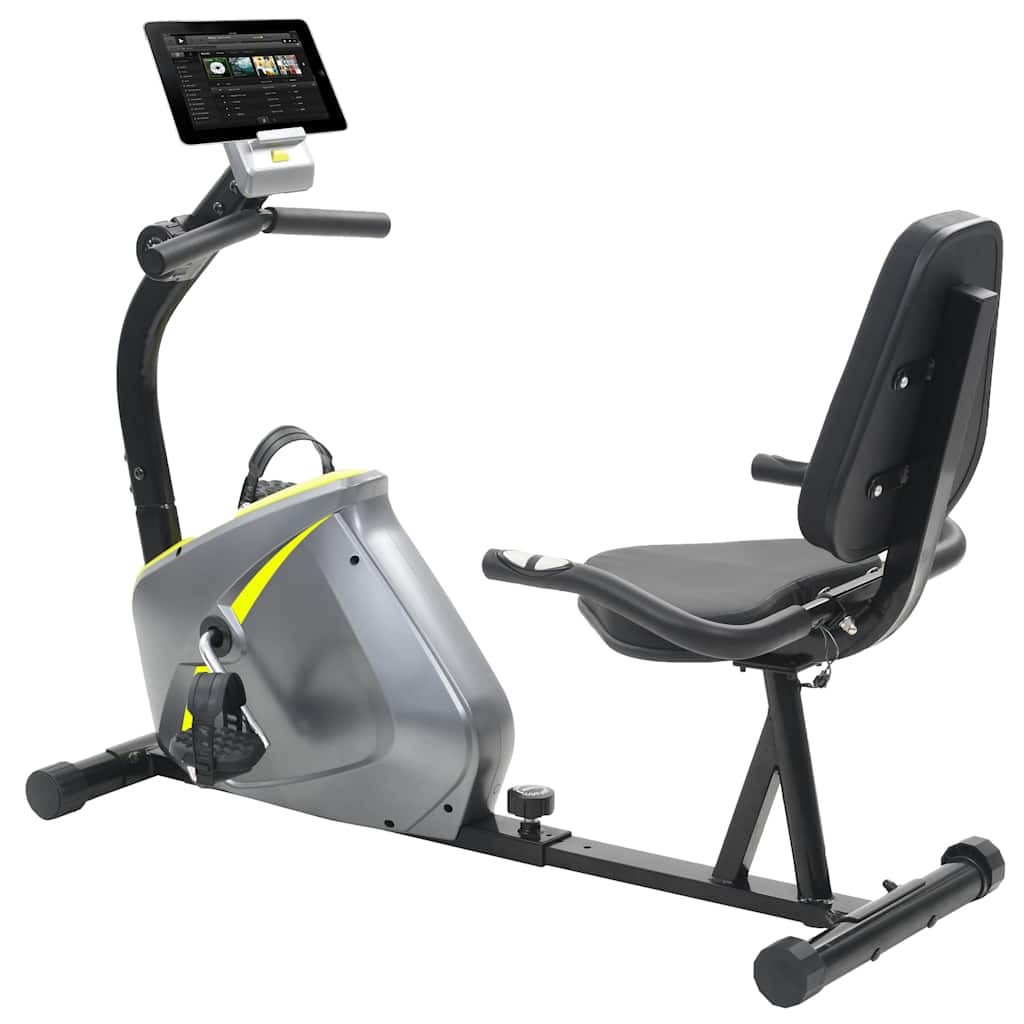 Magnetiga seljatoega veloergomeeter pulsi mõõtmisega