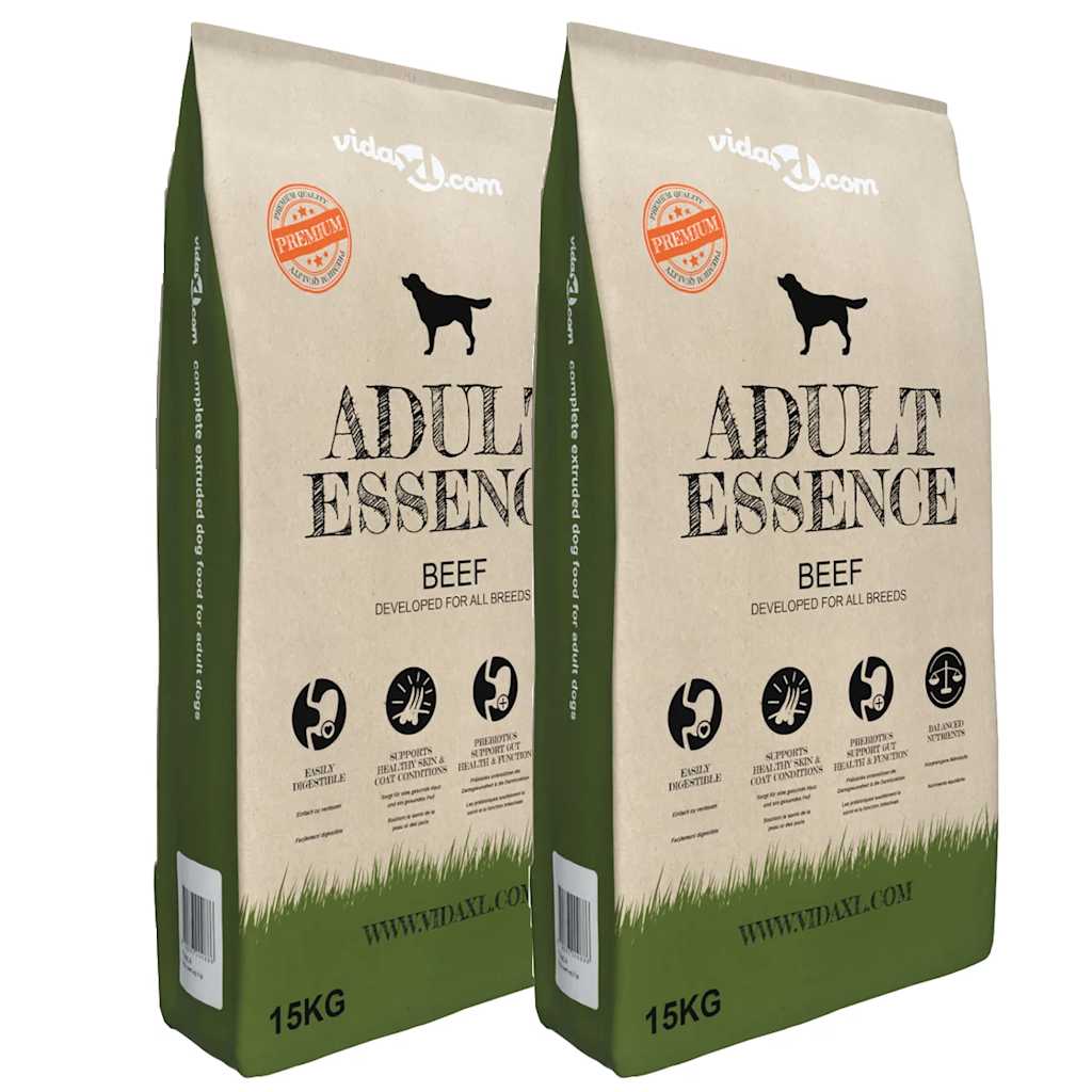 Premium koerte kuivtoit Adult Essence Beef (2 x 15 kg)