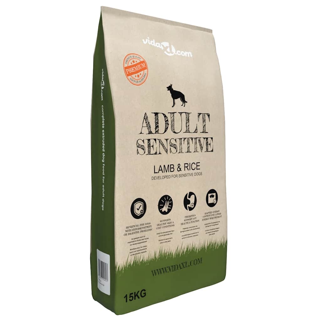 Premium koerte kuivtoit "Adult Sensitive Lamb & Rice" (2 x 15 kg)
