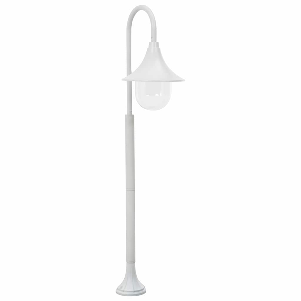 Aialatern, E27 120 cm, alumiinium, valge