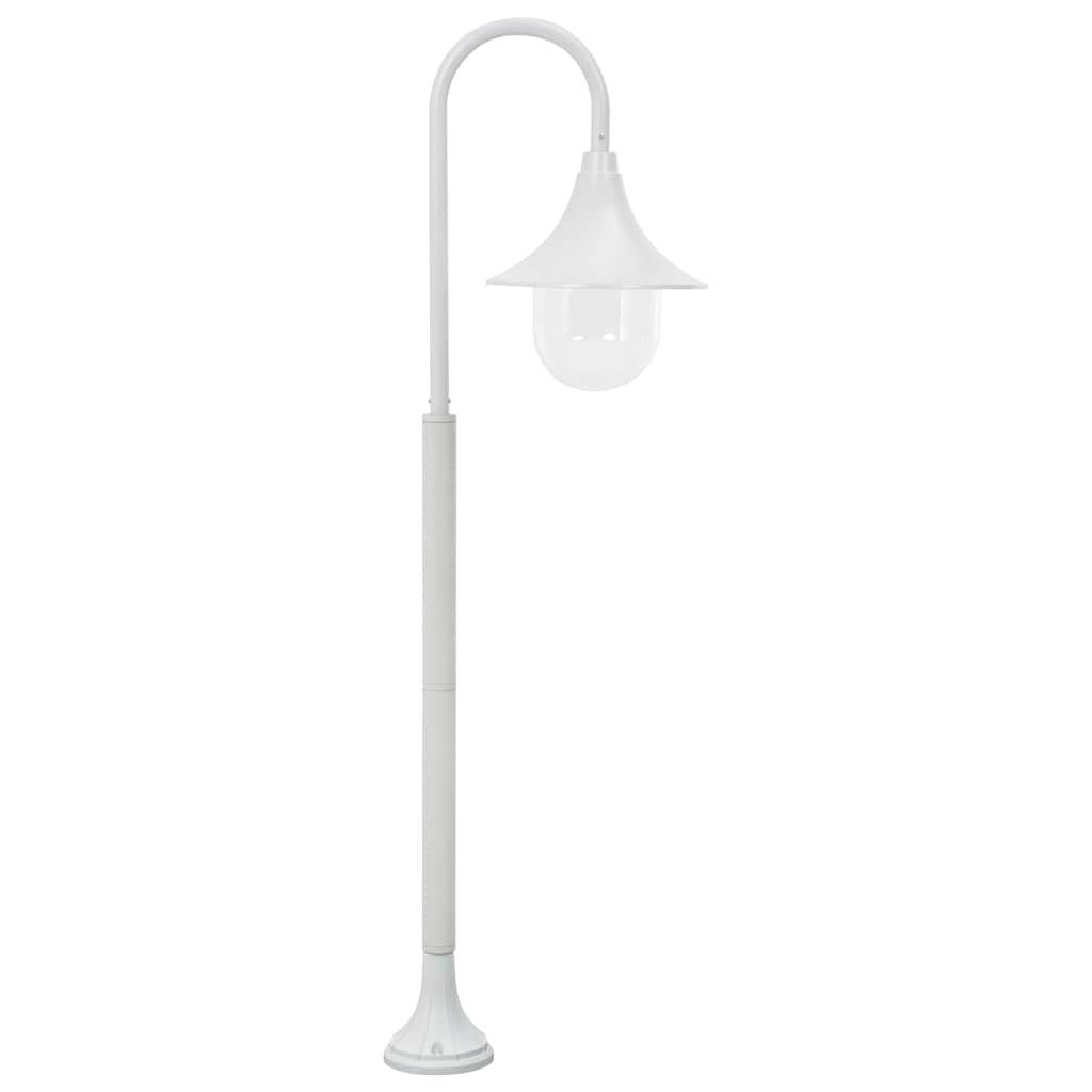 Aialatern, E27 120 cm, alumiinium, valge