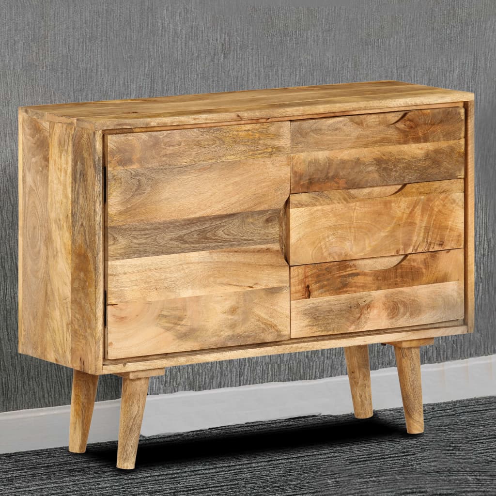 Mangopuidust puhvetkapp 90 x 30 x 69 cm