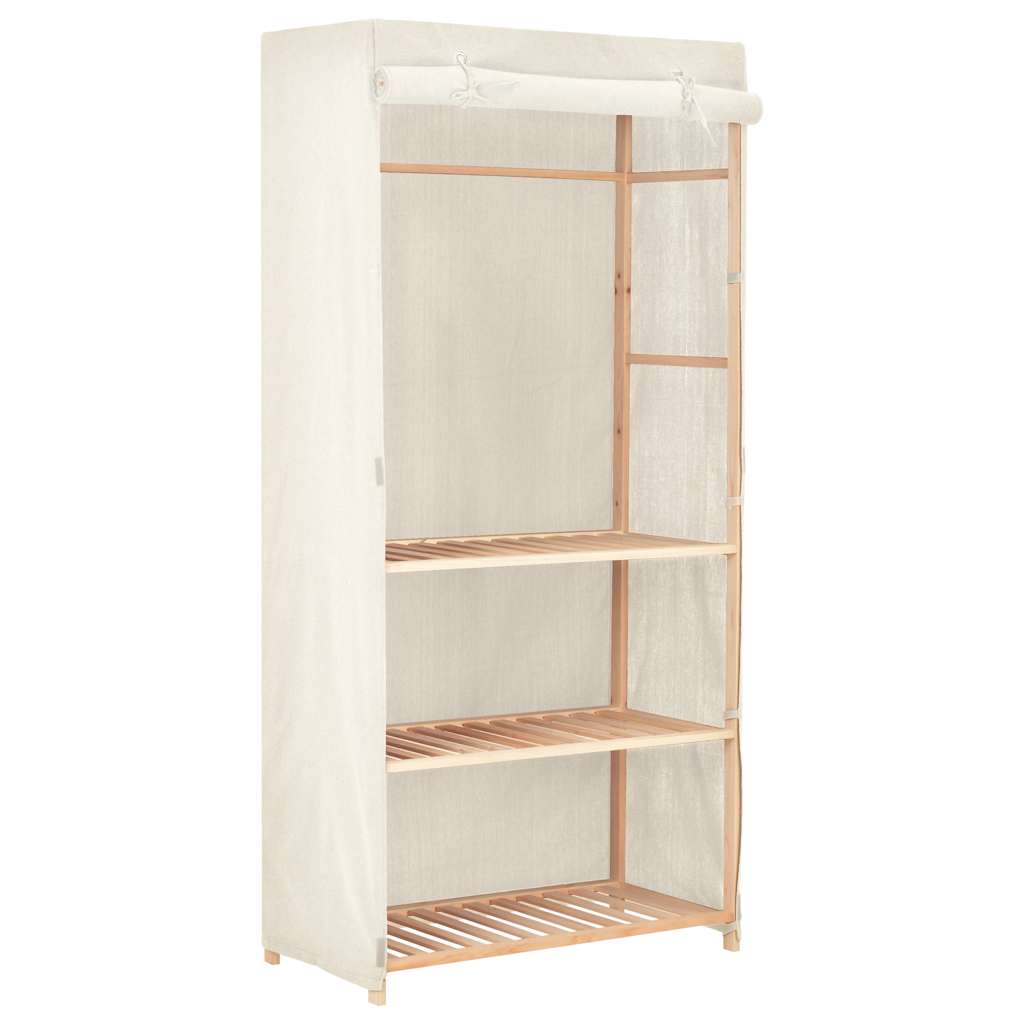 3 tasandiga garderoob 79 x 40 x 170 cm
