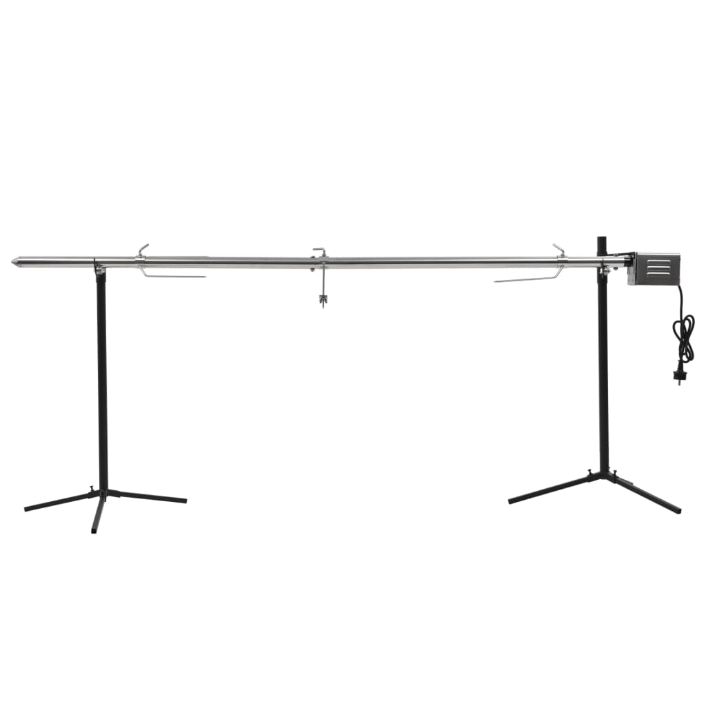 Automaatne grill, mootoriga, roostevaba teras 207 x 45 x 81 cm