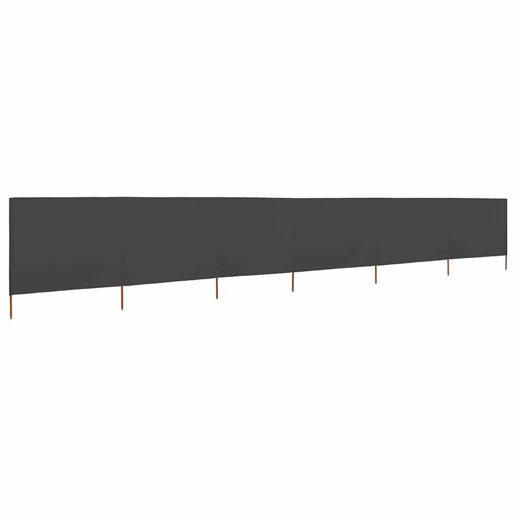 Tuulekaitse sein 6 paneelist, kangas, 800 x 80 cm hall