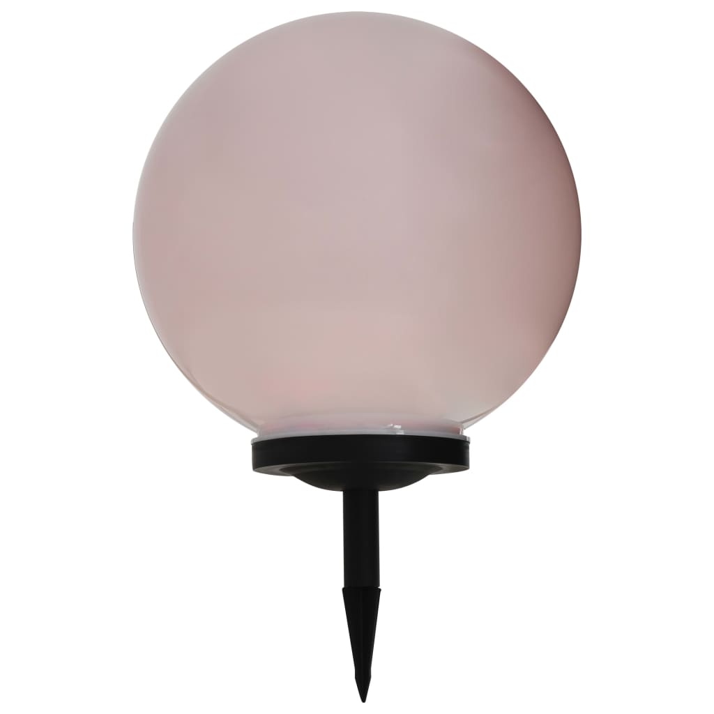 Õue päikeselamp LED kerakujuline 40 cm RGB