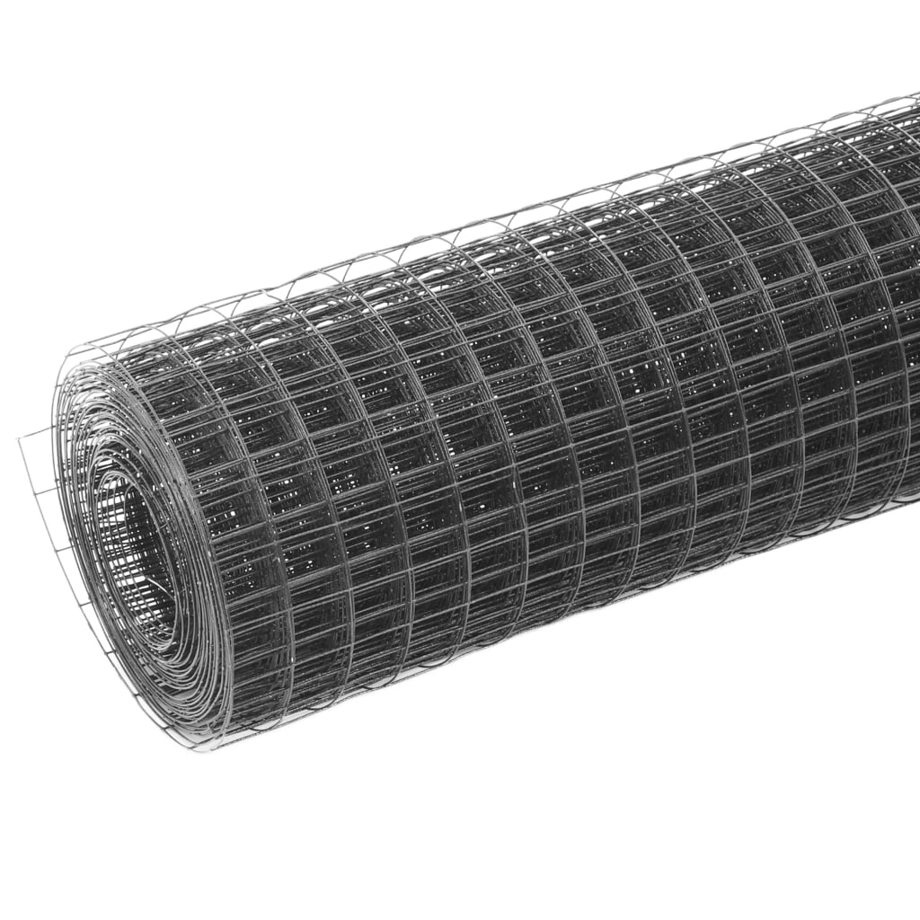 Traataed kanadele, PVC kattega teras, 25 x 1 m, hall