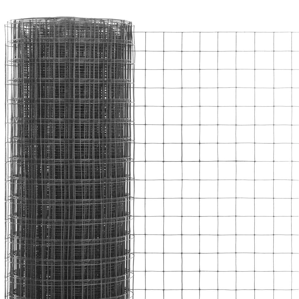 Kanade traataed, teras PVC kattega, 10 x 1,5 m, hall