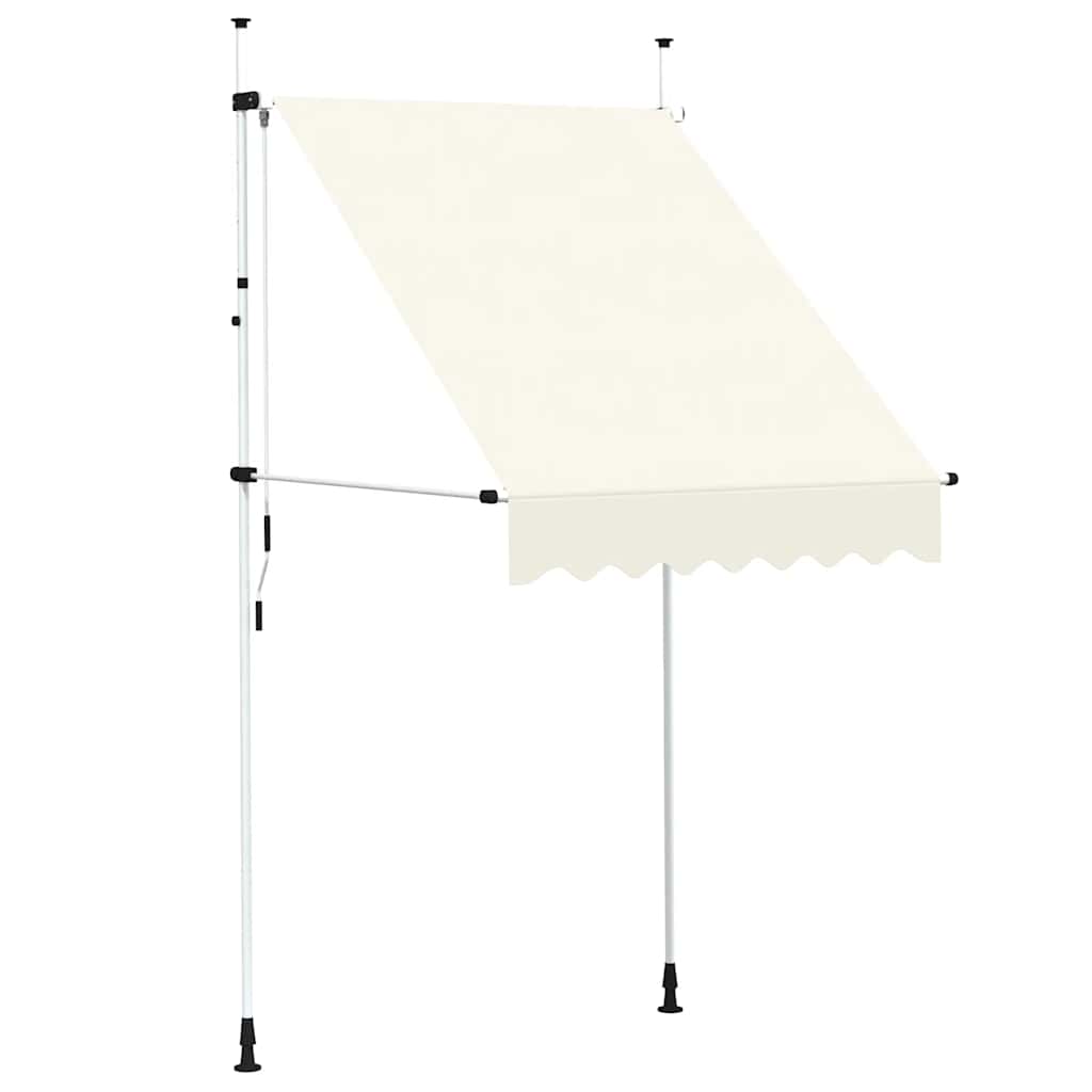 Kokkupandav varikatus, 150 cm, kreemjas