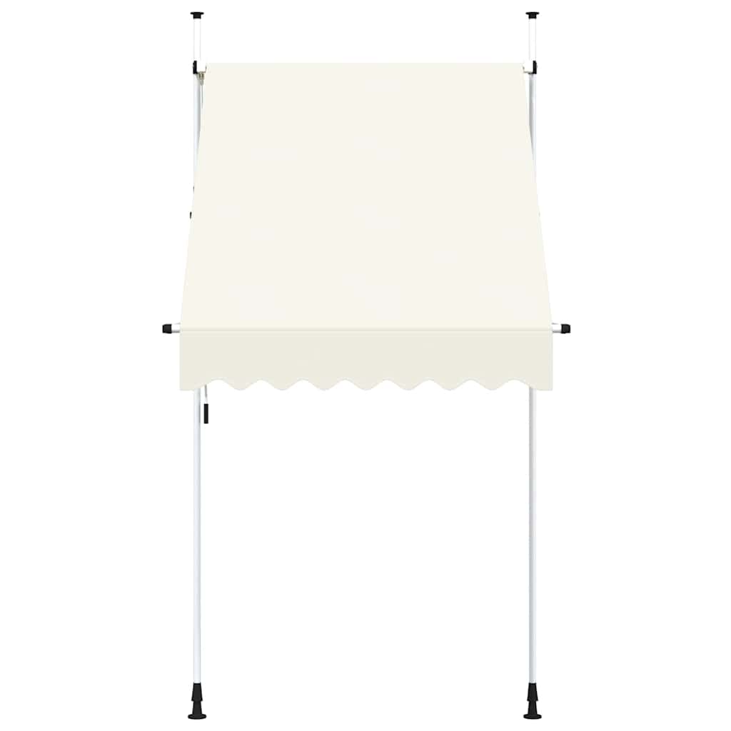 Kokkupandav varikatus, 150 cm, kreemjas