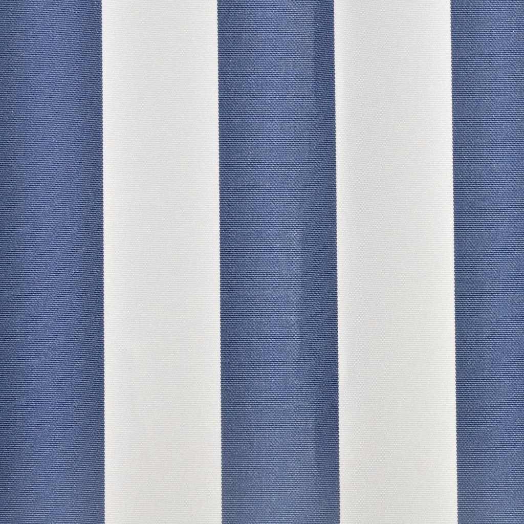 Varikatuse asenduskangas, sinine ja valge, 450 x 300 cm, polüester