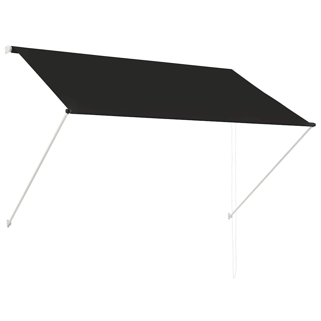 Sissetõmmatav varikatus, 200 x 150 cm, antratsiithall