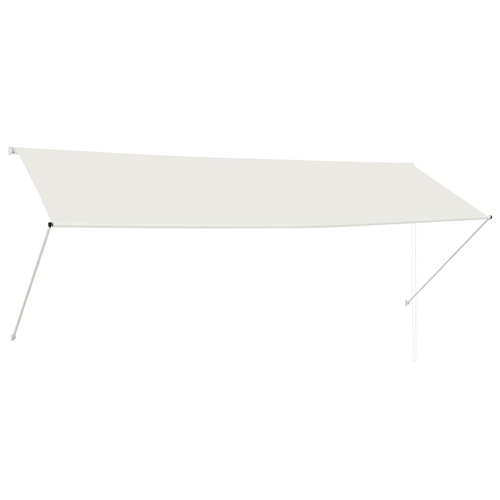 Kokkupandav varikatus, 350 x 150 cm, kreemjas