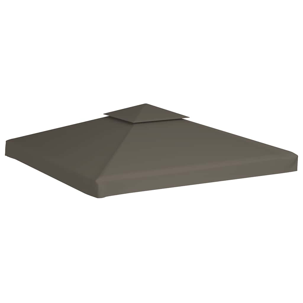 Kahekordne varjualuse katus 310 g/m² 3 x 3 m, tumehall