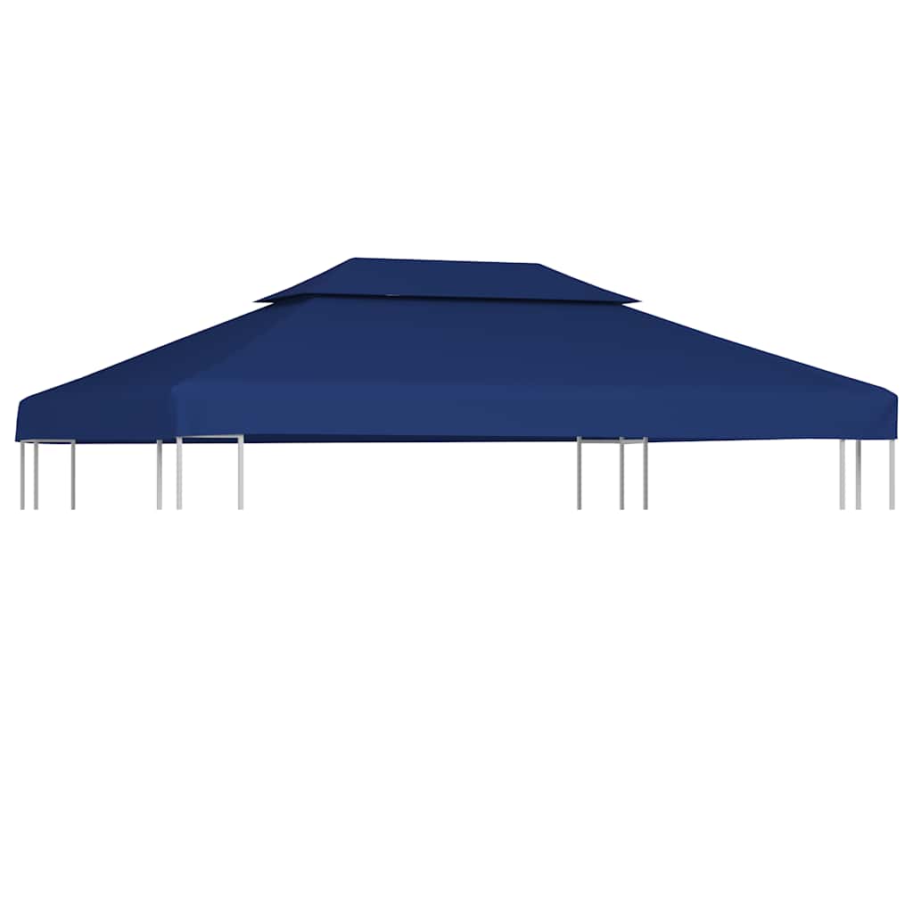 Kahekordne varjualuse katus 310 g/m² 4 x 3 m, sinine
