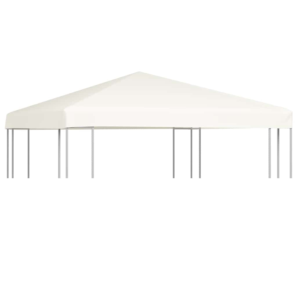 Varjualuse katus 310 g/m² 3 x 3 m, valge