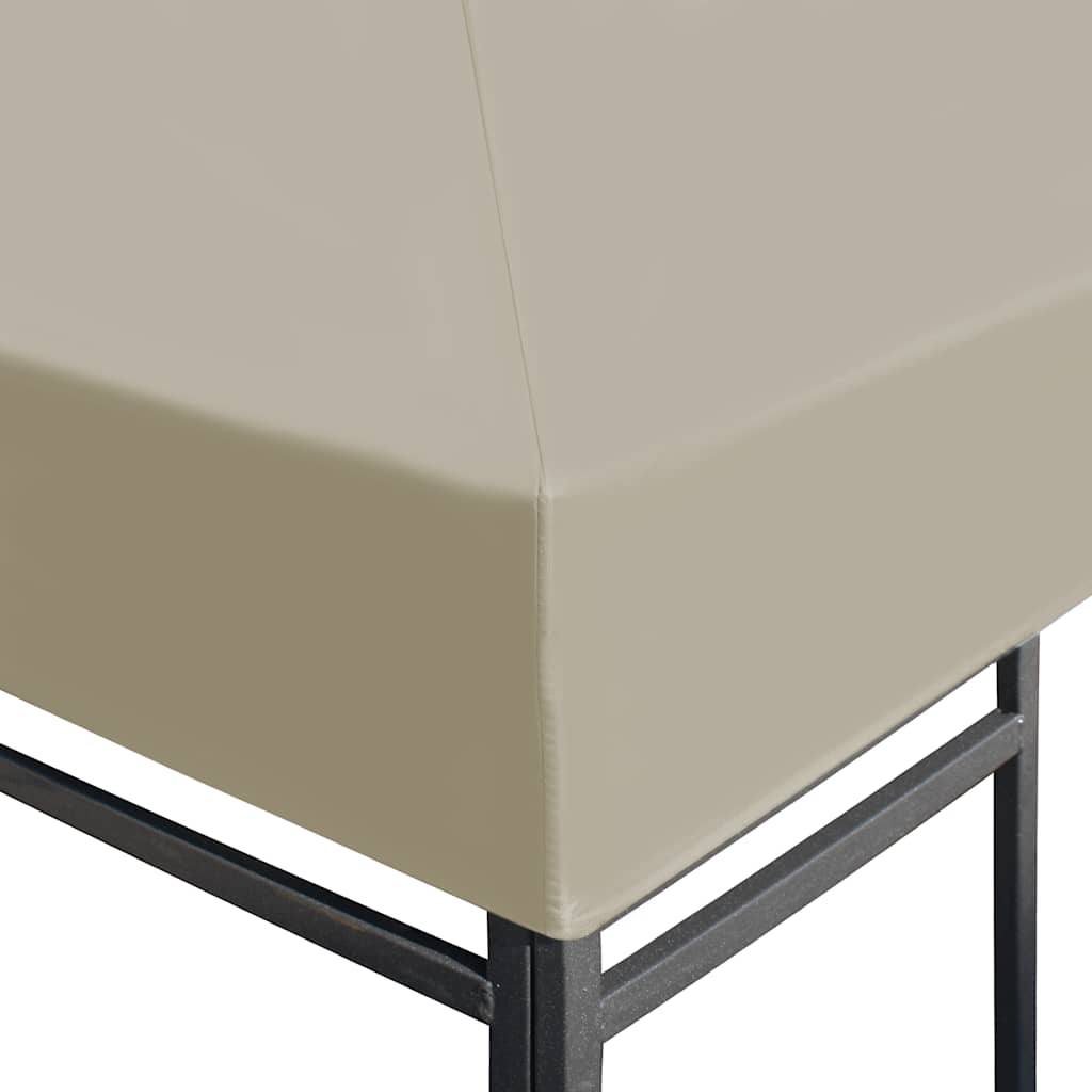 Varjualuse katus 310 g/m² 3 x 3 m, beež