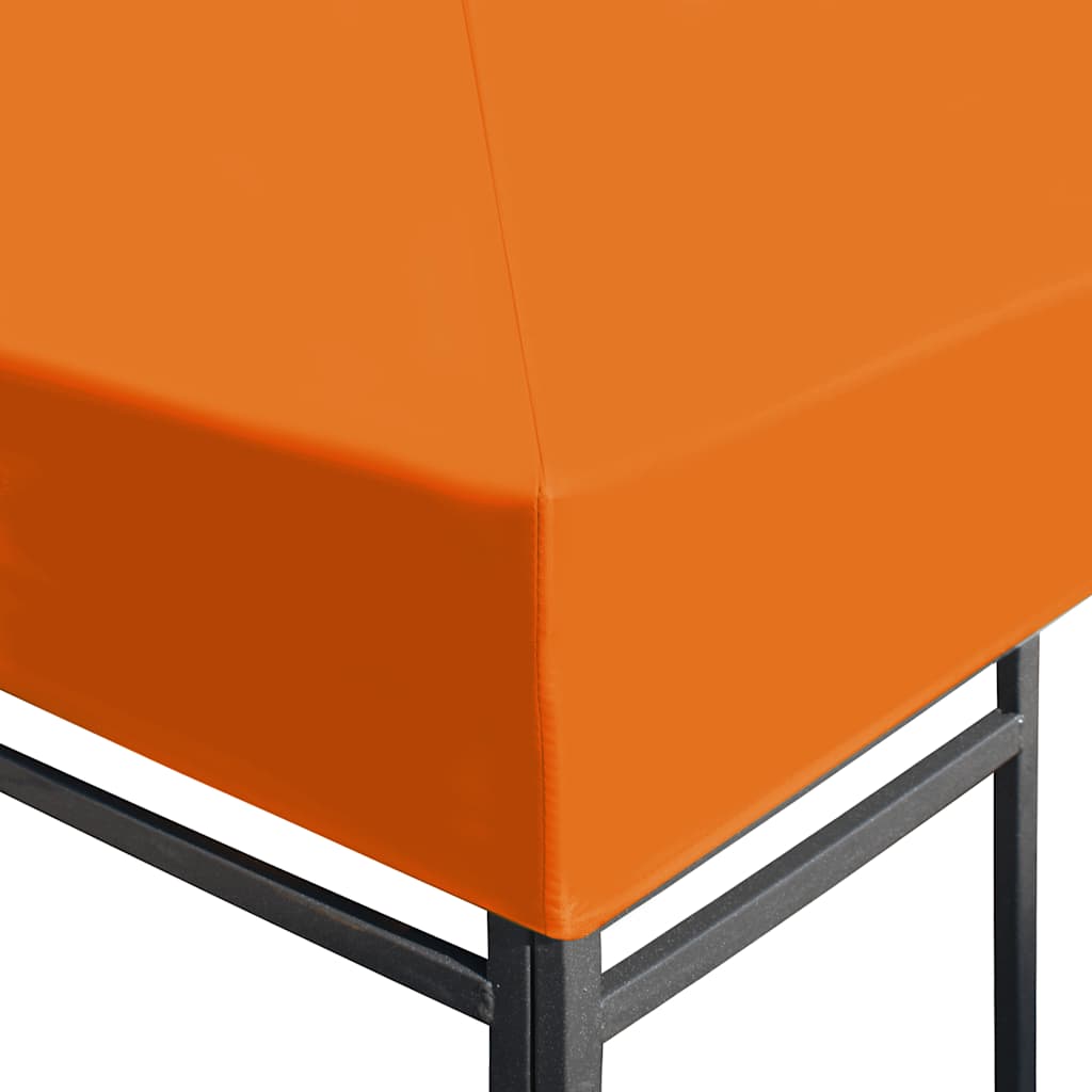 Varjualuse katus 310 g/m² 4 x 3 m, oranž