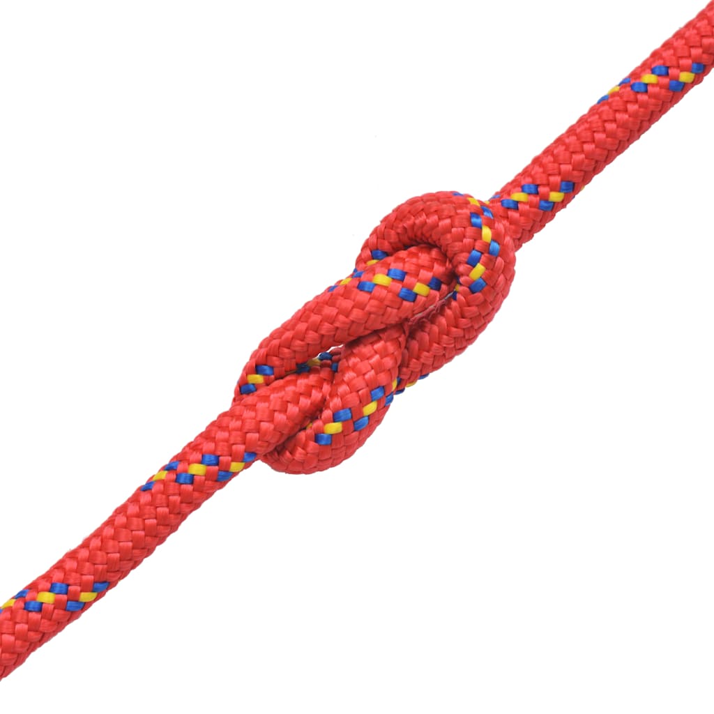 Paadiköis polüpropüleenist 10 mm, 250 m, punane