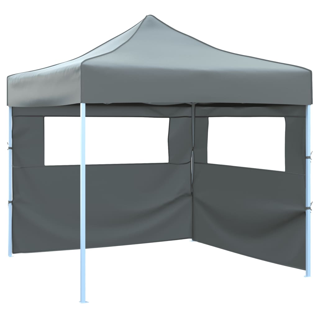 Kokkupandav pop-up peotelk 2 külgseinaga 3 x 3 m antratsiithall