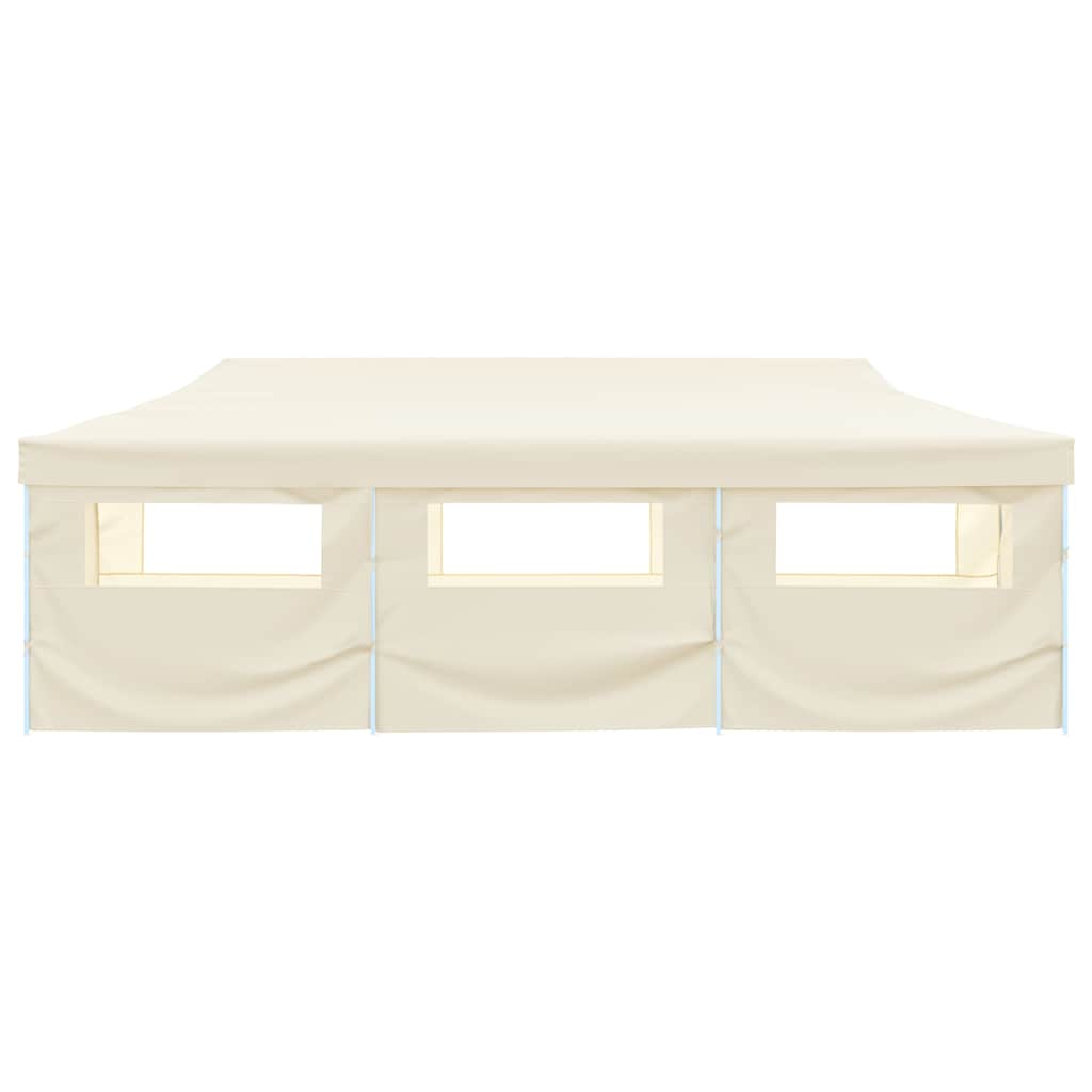 Kokkupandav pop-up peotelk 8 külgseinaga, 870x291x315 cm, kreemjas