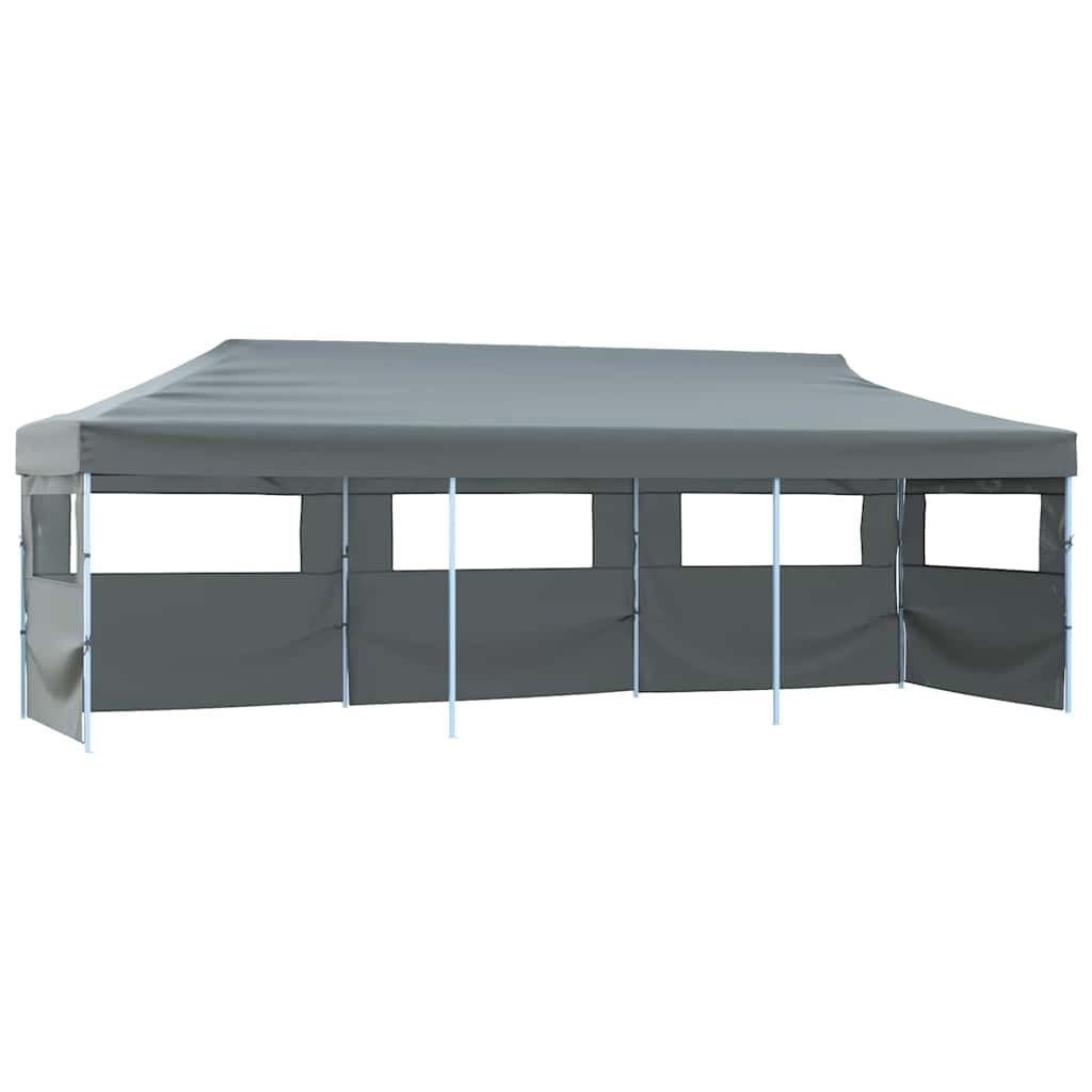 Kokkupandav pop-up peotelk 5 külgseinaga 870x291x315 cm antratsiithall