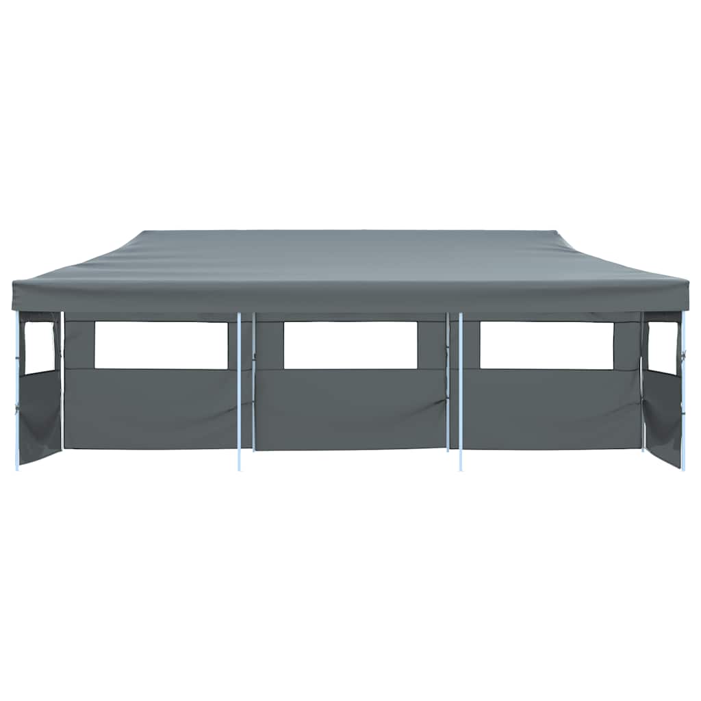 Kokkupandav pop-up peotelk 5 külgseinaga 870x291x315 cm antratsiithall