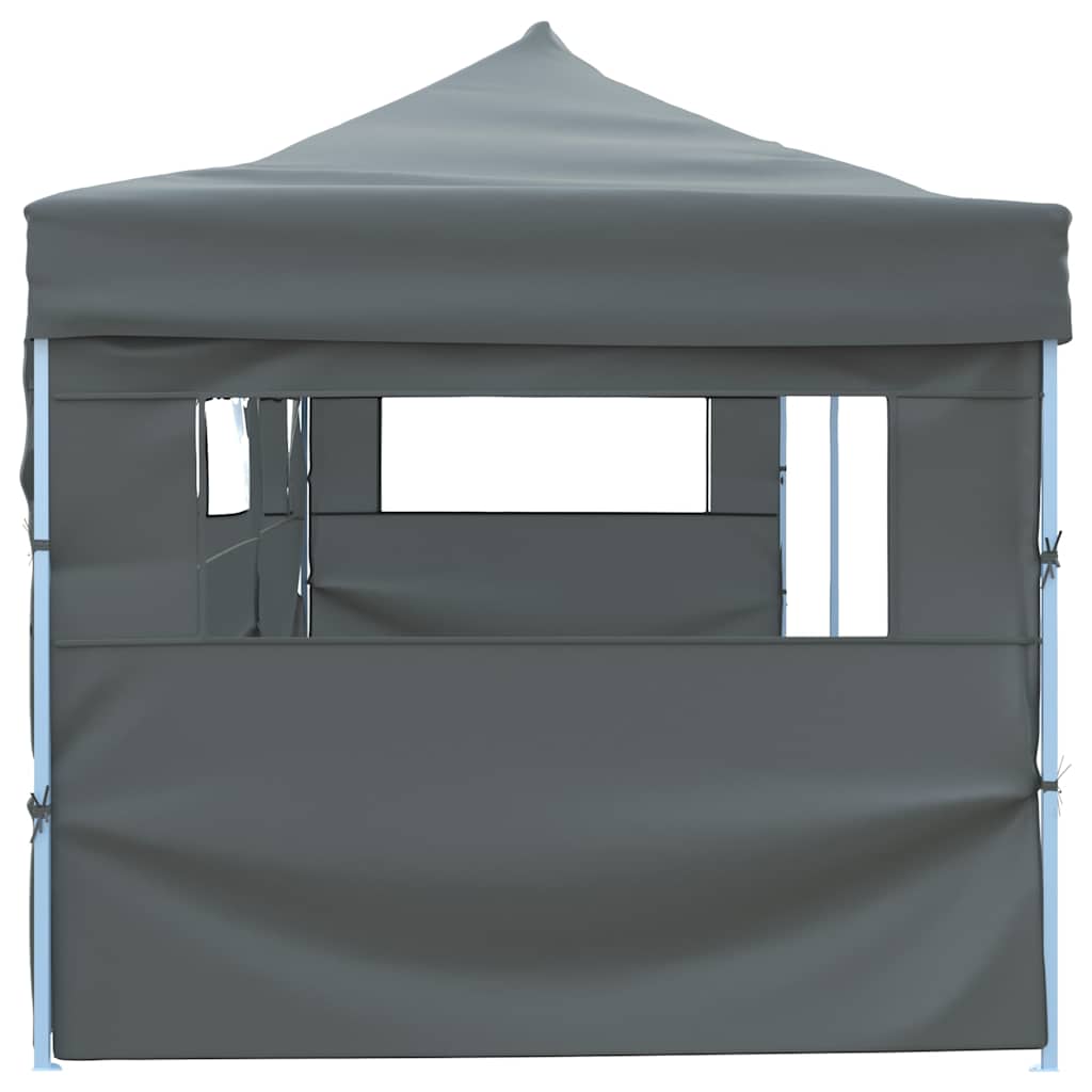 Kokkupandav pop-up peotelk 5 külgseinaga 870x291x315 cm antratsiithall