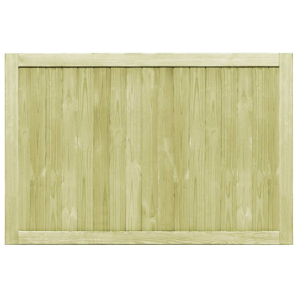 Aiaväravad, 2 tk, immutatud männipuit, 300 x 100 cm