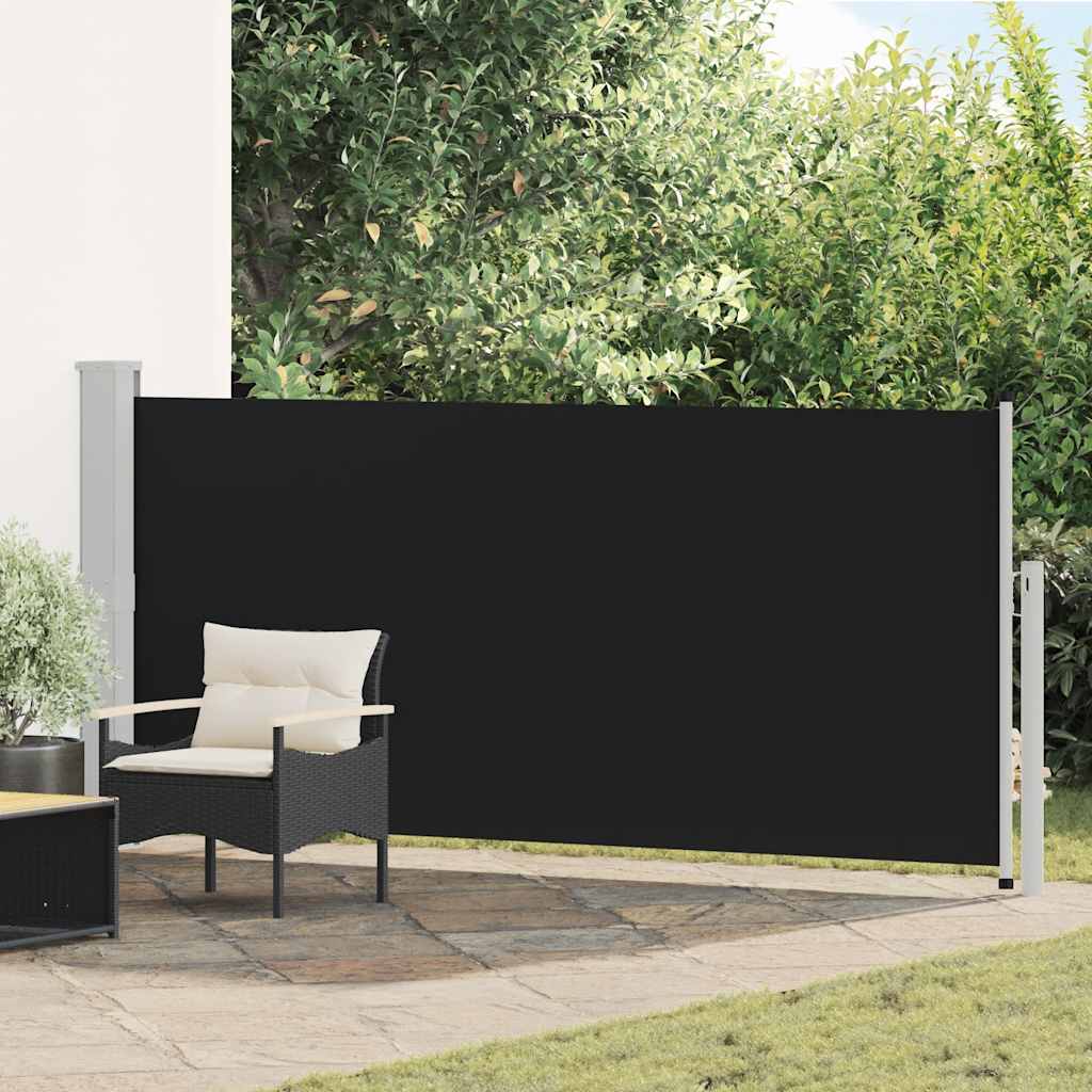 Lahtitõmmatav külgsein, 140 x 314 cm, must