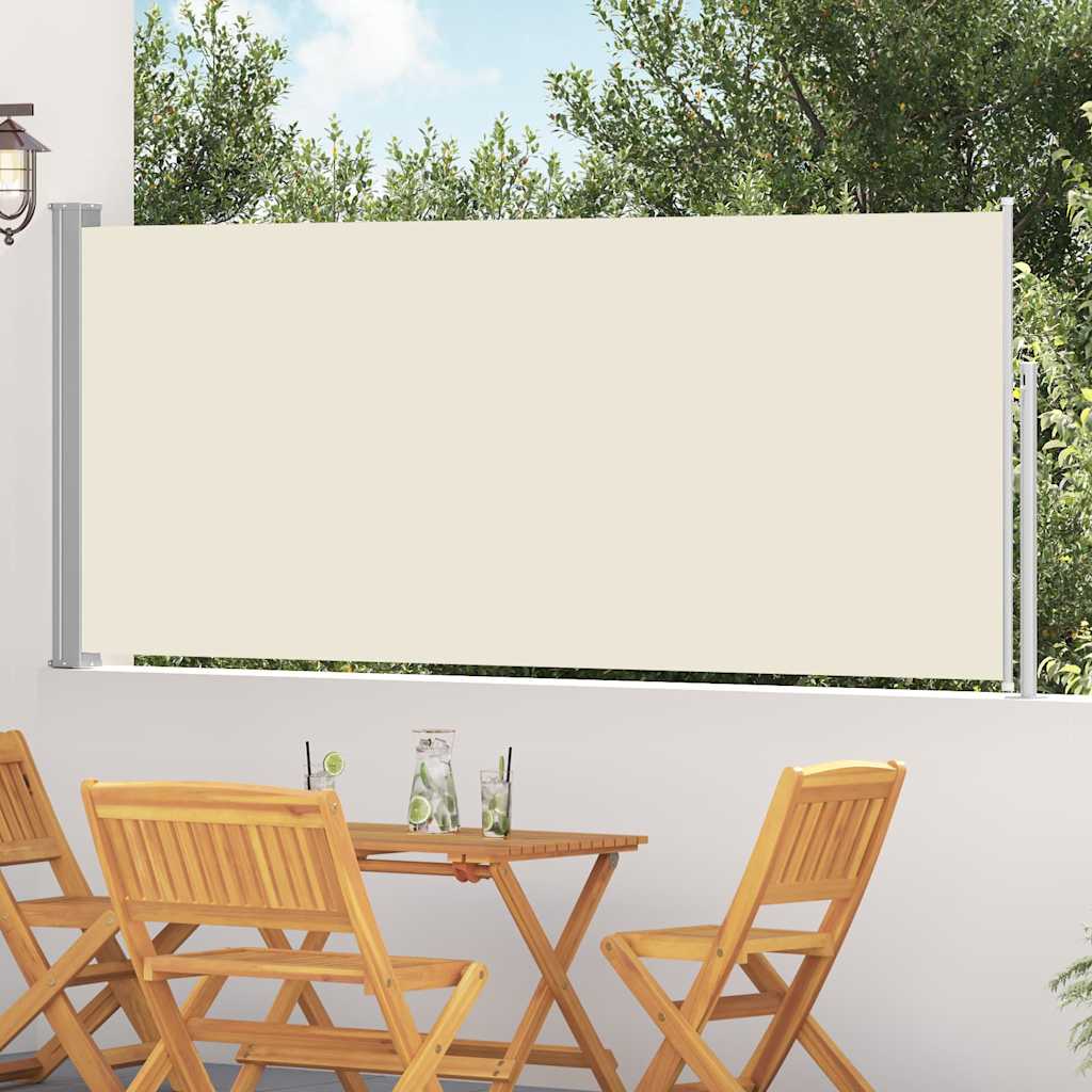 Lahtitõmmatav külgsein, 117x314 cm, kreemjas