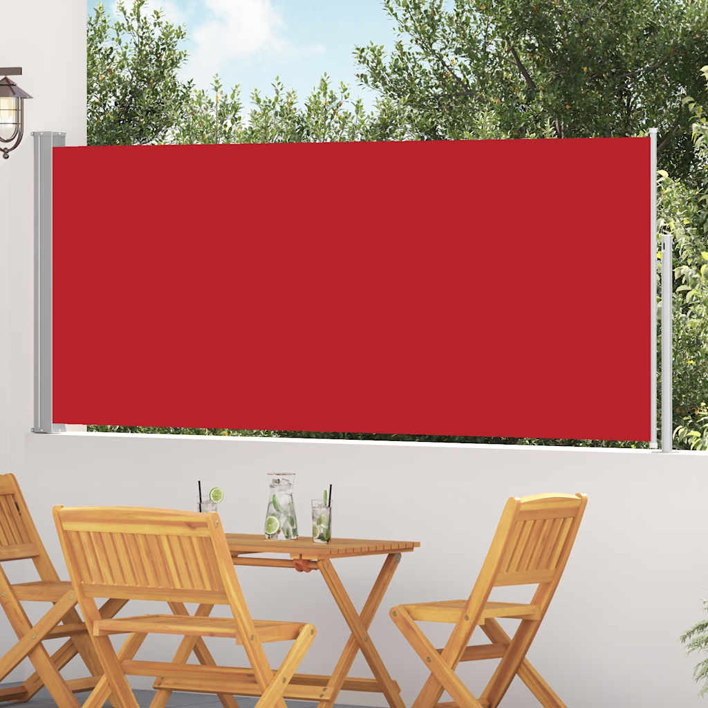 Lahtitõmmatav külgsein, 117x314 cm, punane