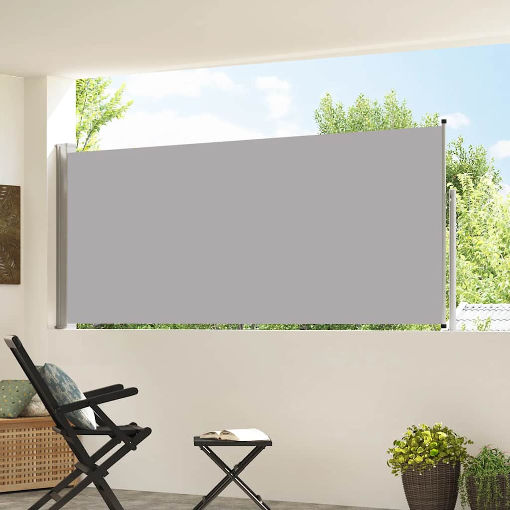 Lahtitõmmatav külgsein, 117x314 cm, hall